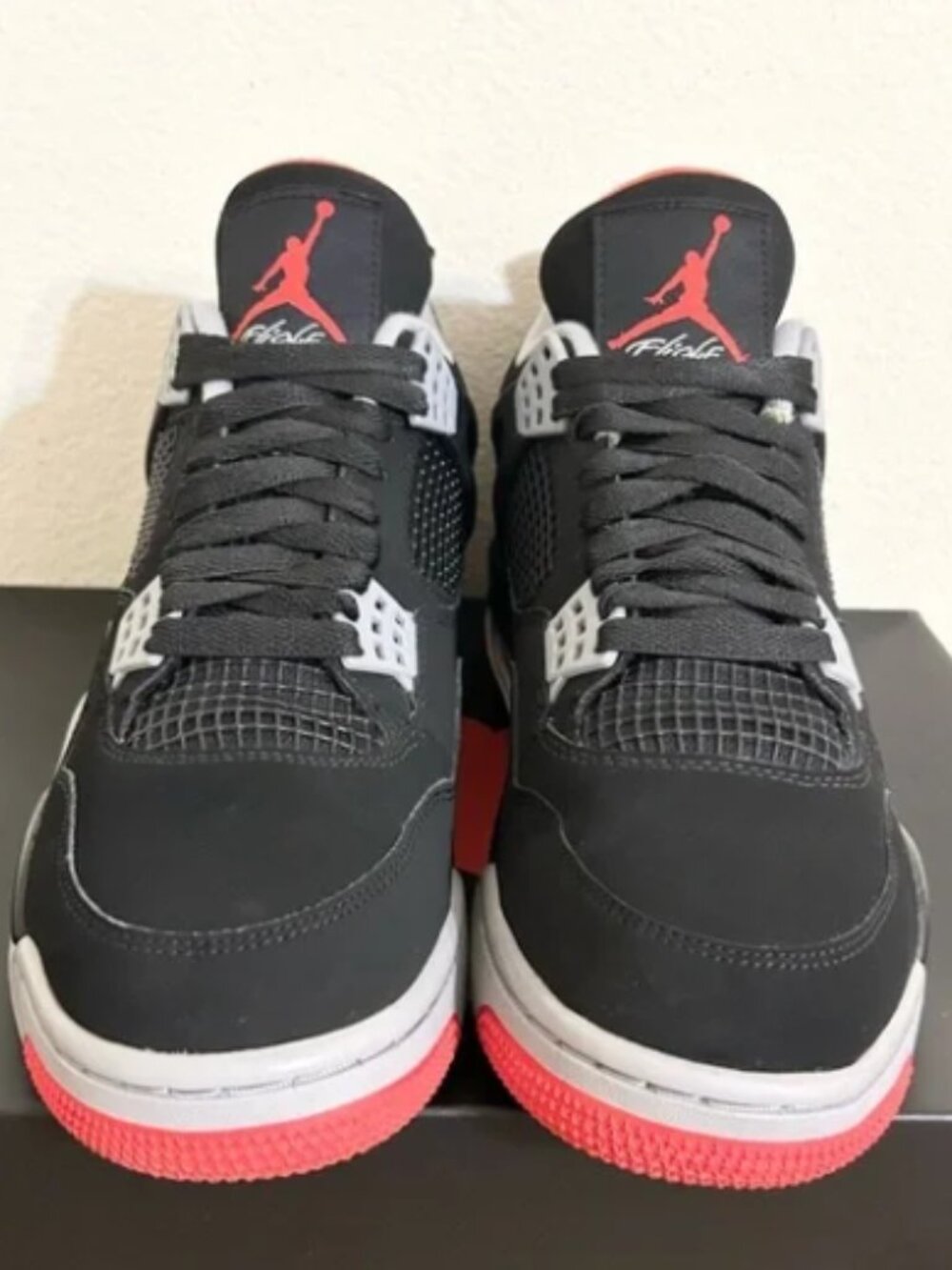 Air Jordan 4 Retro OG Bred Black Red